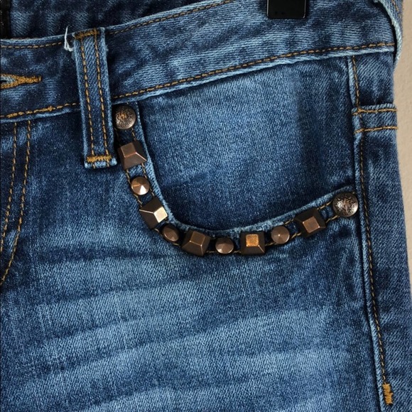 Rerock for Express Distressed Skinny Jeans (2) - Picture 5 of 8